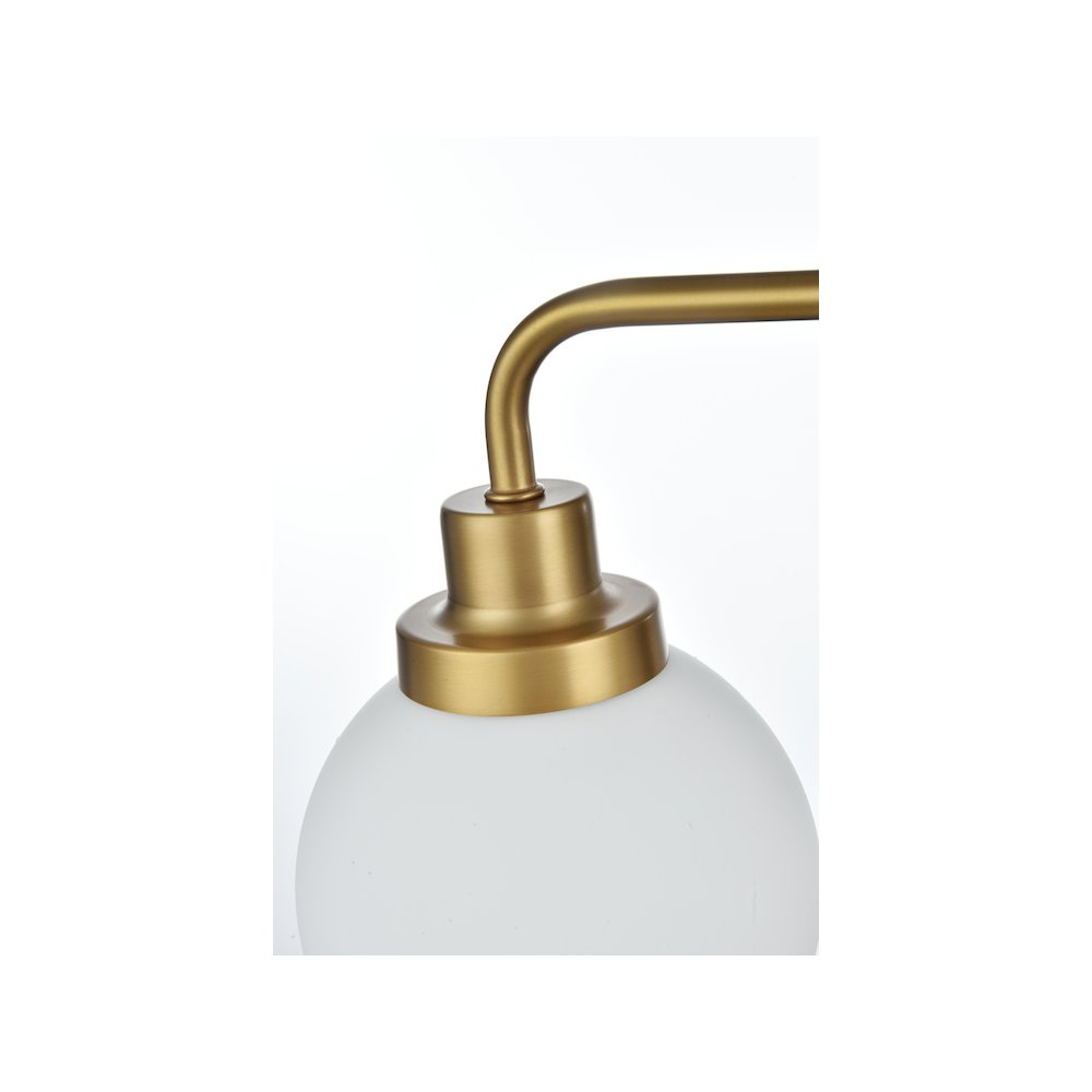Hanson 19 inch Wall Sconce in Satin Gold. Picture 4