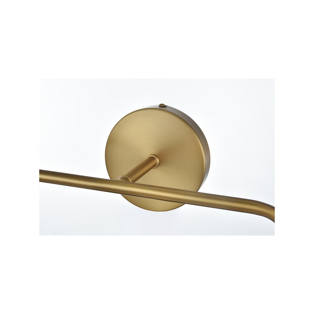 Hanson 19 inch Wall Sconce in Satin Gold. Picture 6