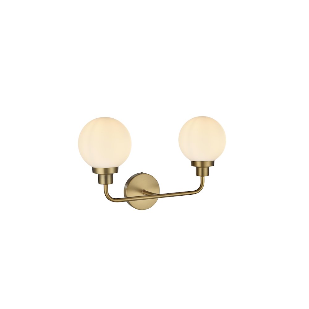 Hanson 19 inch Wall Sconce in Satin Gold. Picture 8