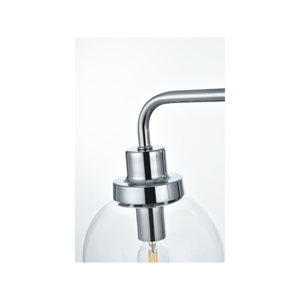 Hanson 19 inch Wall Sconce in Chrome. Picture 5