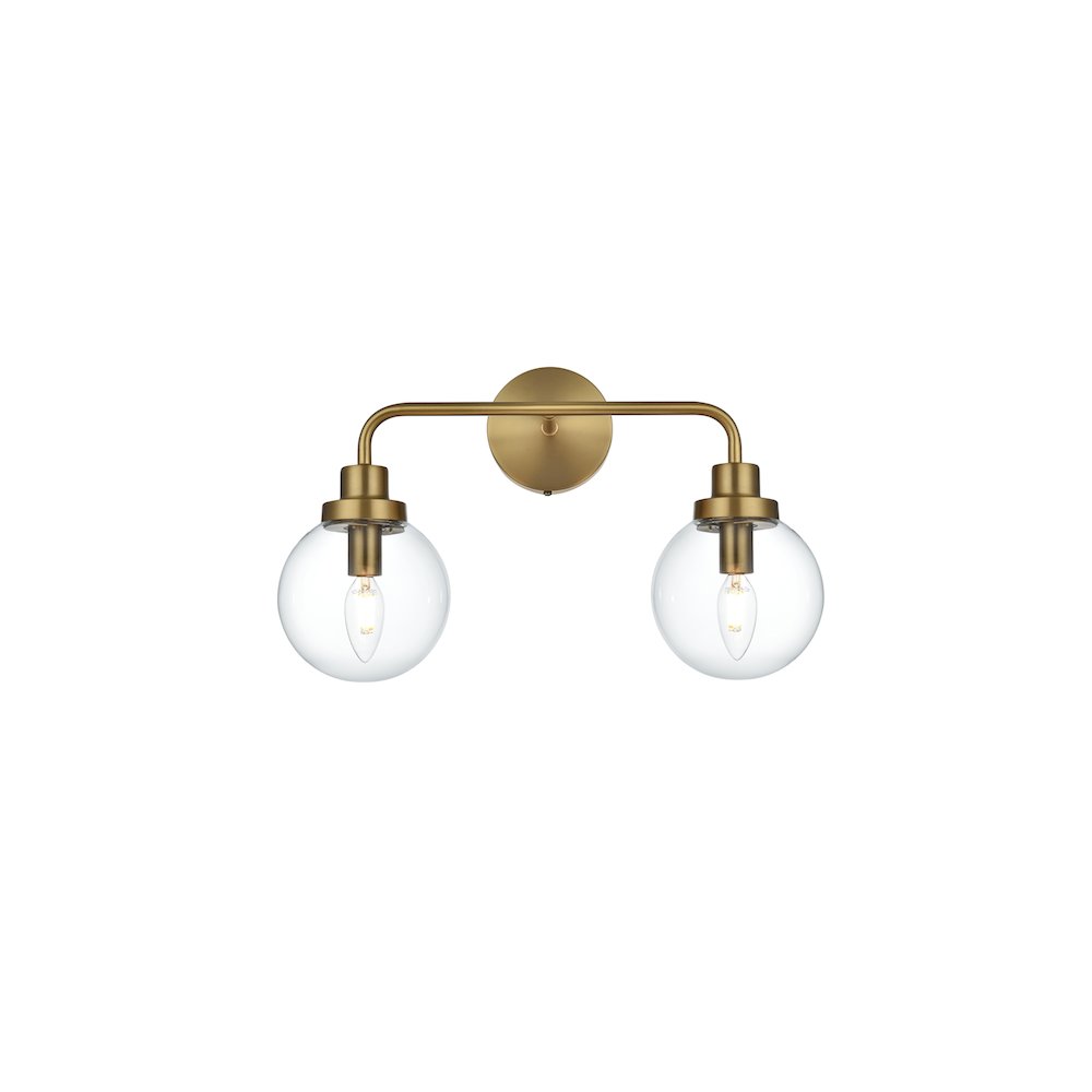 Hanson 19 inch Wall Sconce in Satin Gold. Picture 1