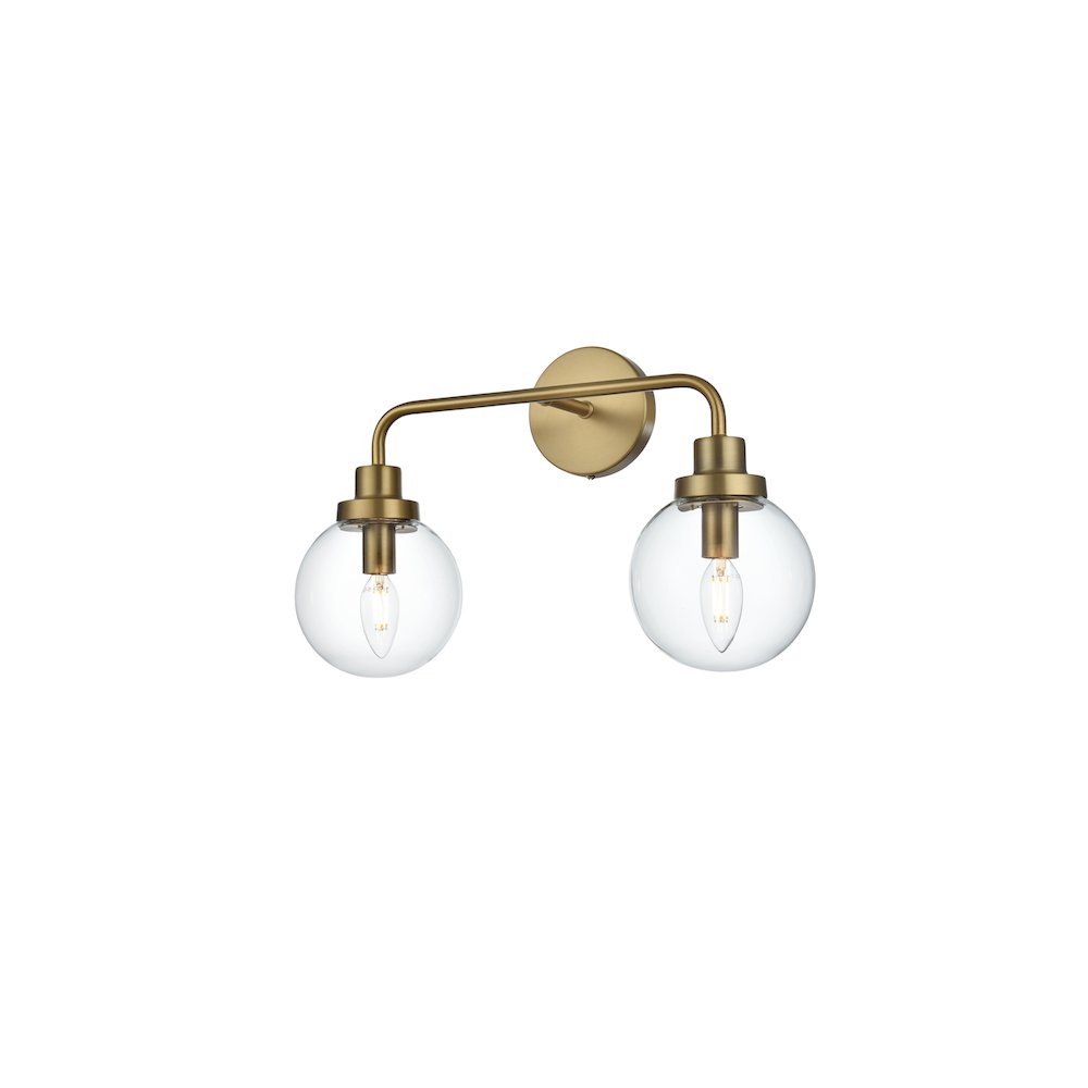 Hanson 19 inch Wall Sconce in Satin Gold. Picture 3
