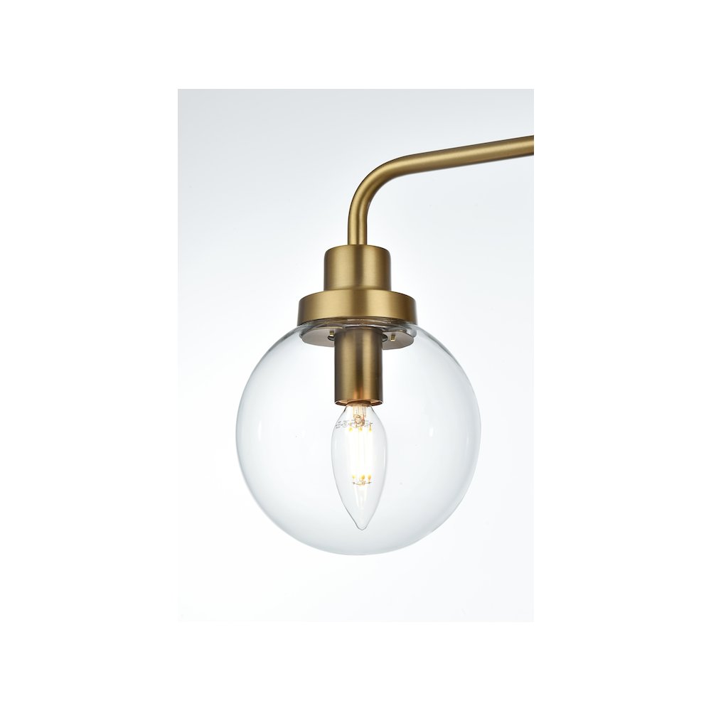 Hanson 19 inch Wall Sconce in Satin Gold. Picture 4