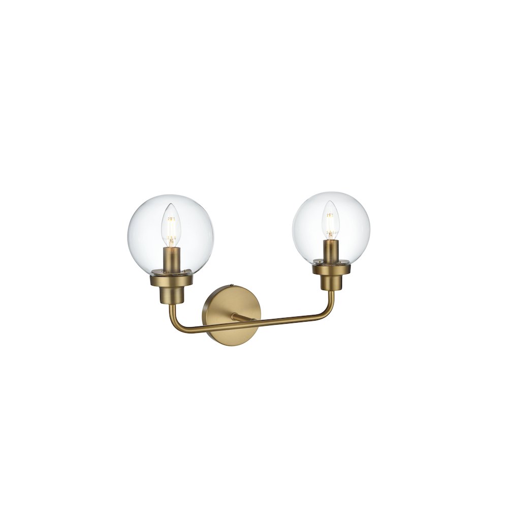 Hanson 19 inch Wall Sconce in Satin Gold. Picture 8