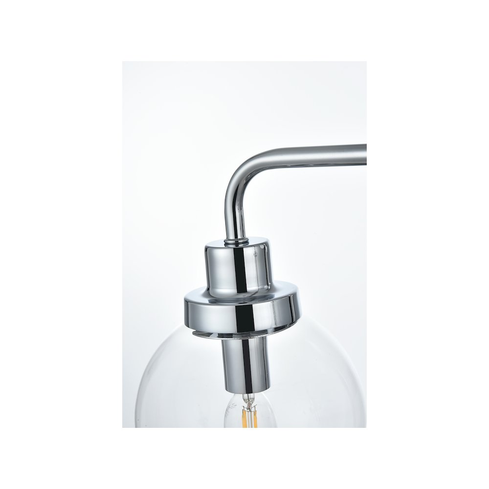 Hanson 28 inch Wall Sconce in Chrome. Picture 4