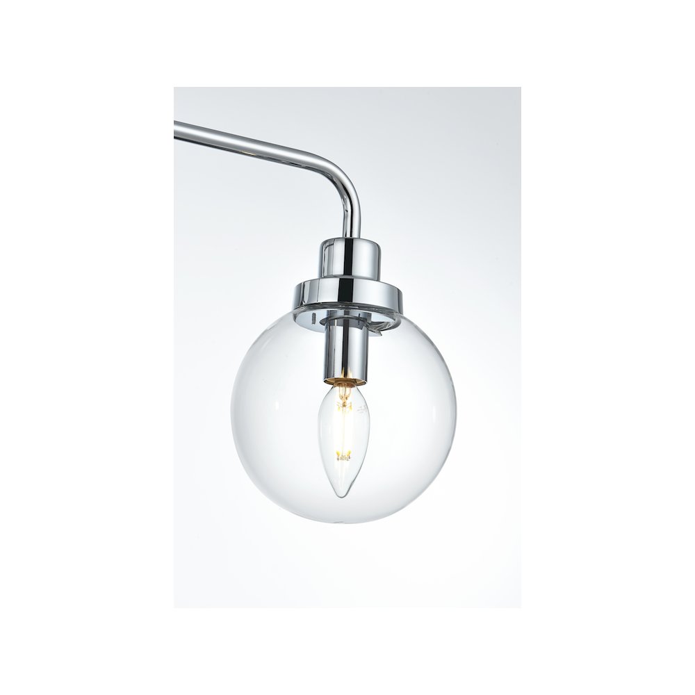 Hanson 28 inch Wall Sconce in Chrome. Picture 6