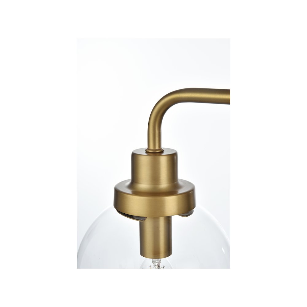 Hanson 28 inch Wall Sconce in Satin Gold. Picture 5