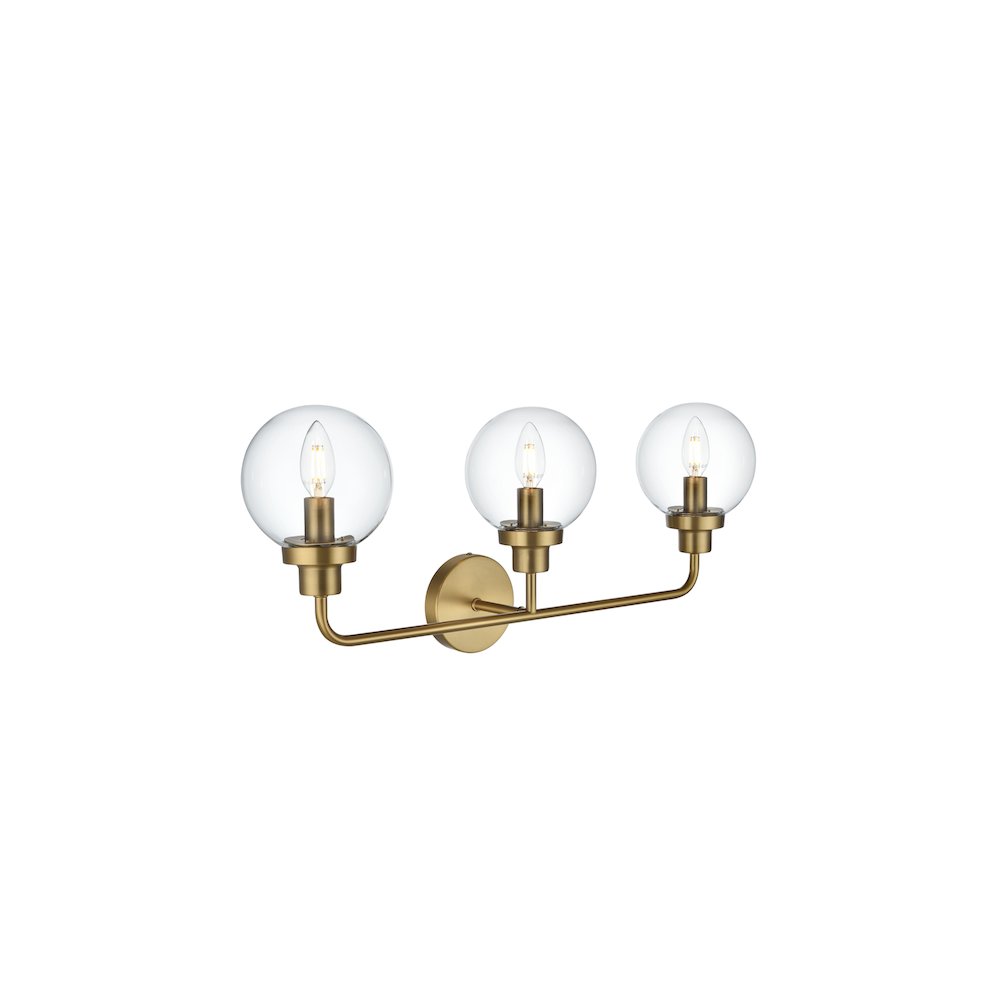 Hanson 28 inch Wall Sconce in Satin Gold. Picture 8