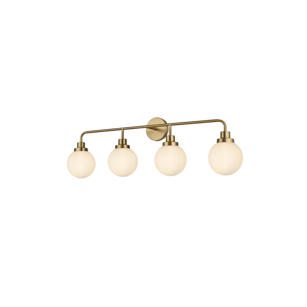 Hanson 37 inch Wall Sconce in Satin Gold. Picture 3