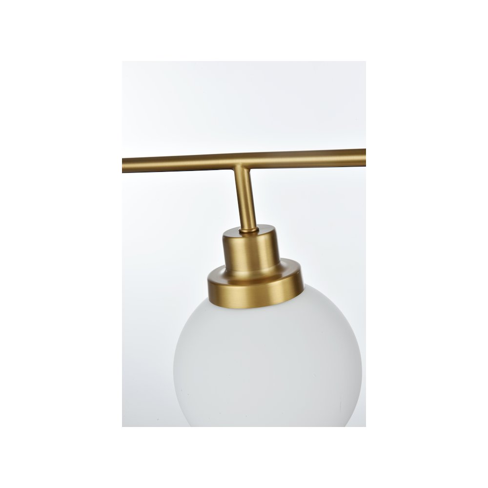 Hanson 37 inch Wall Sconce in Satin Gold. Picture 5