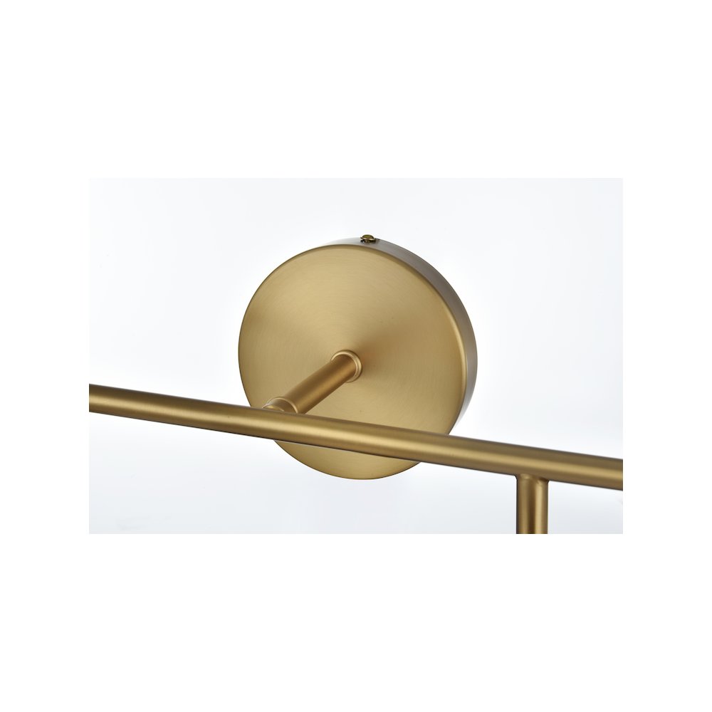 Hanson 37 inch Wall Sconce in Satin Gold. Picture 6