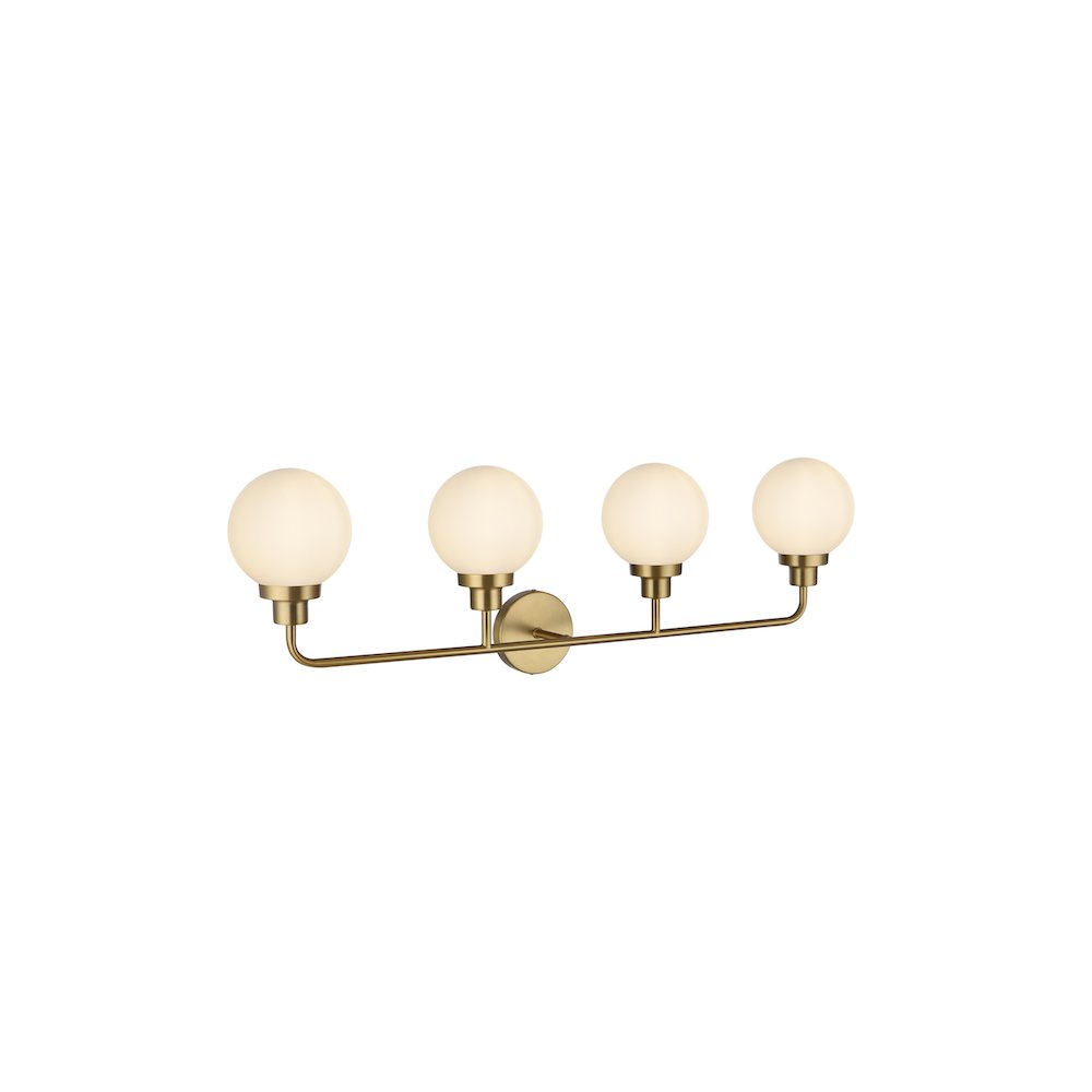 Hanson 37 inch Wall Sconce in Satin Gold. Picture 8