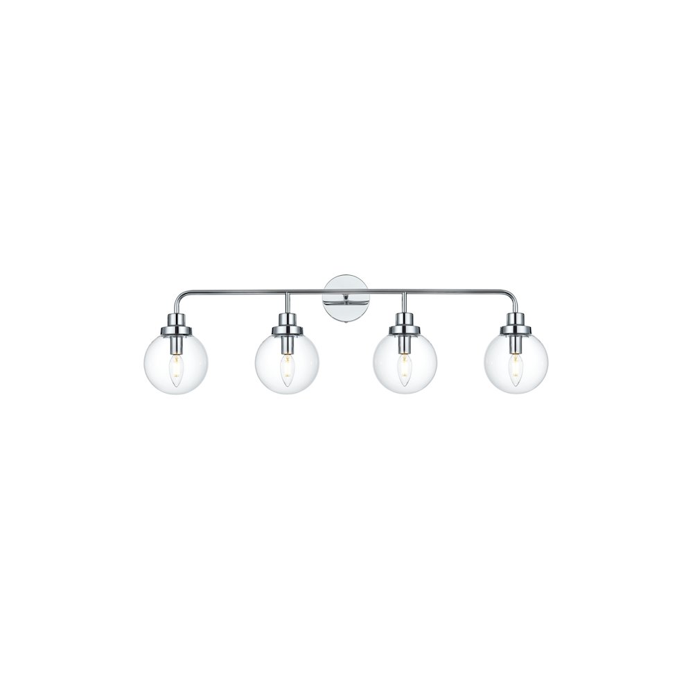 Hanson 37 inch Wall Sconce in Chrome. Picture 1