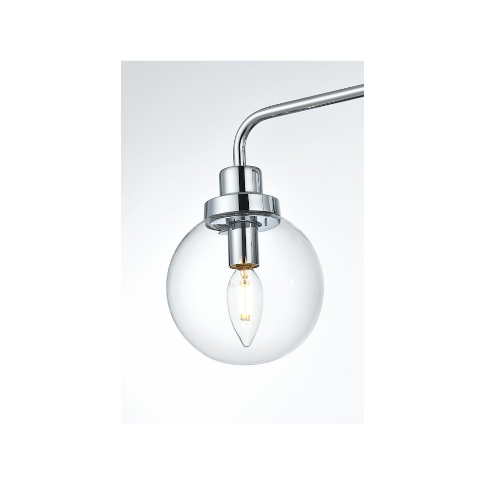 Hanson 37 inch Wall Sconce in Chrome. Picture 4