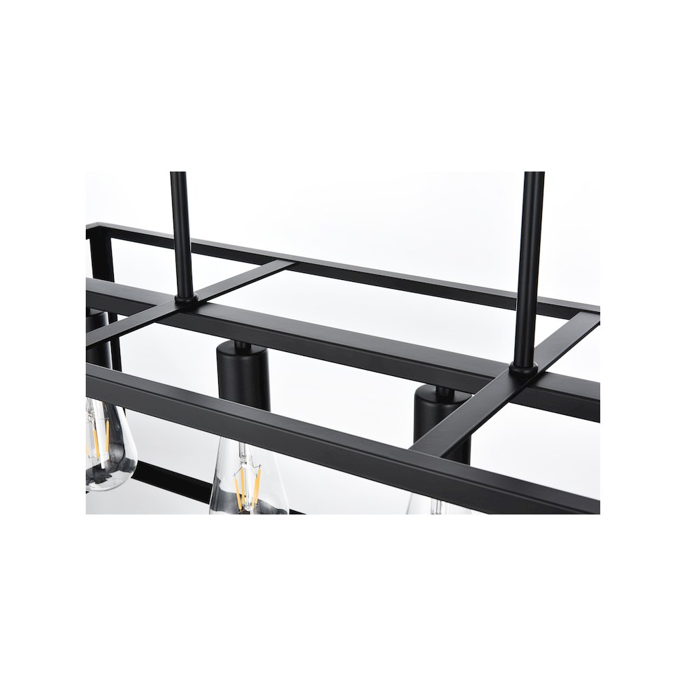 Judah 30.5 inch Pendant in Black. Picture 4