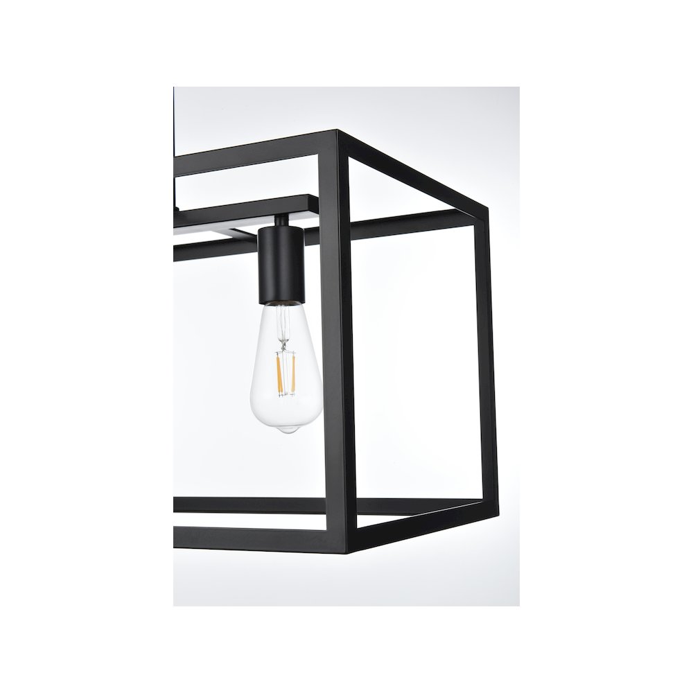 Judah 30.5 inch Pendant in Black. Picture 6