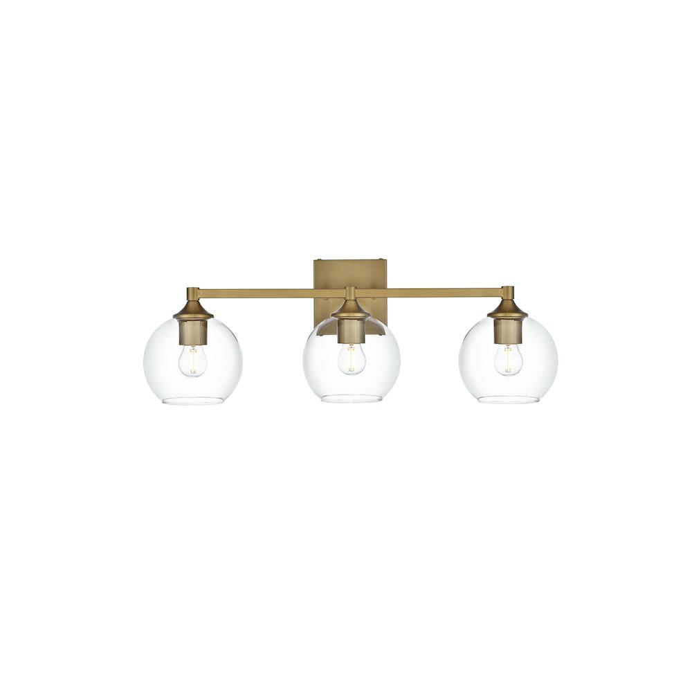 Eero 25 inch Wall Sconce in Satin Gold. Picture 1