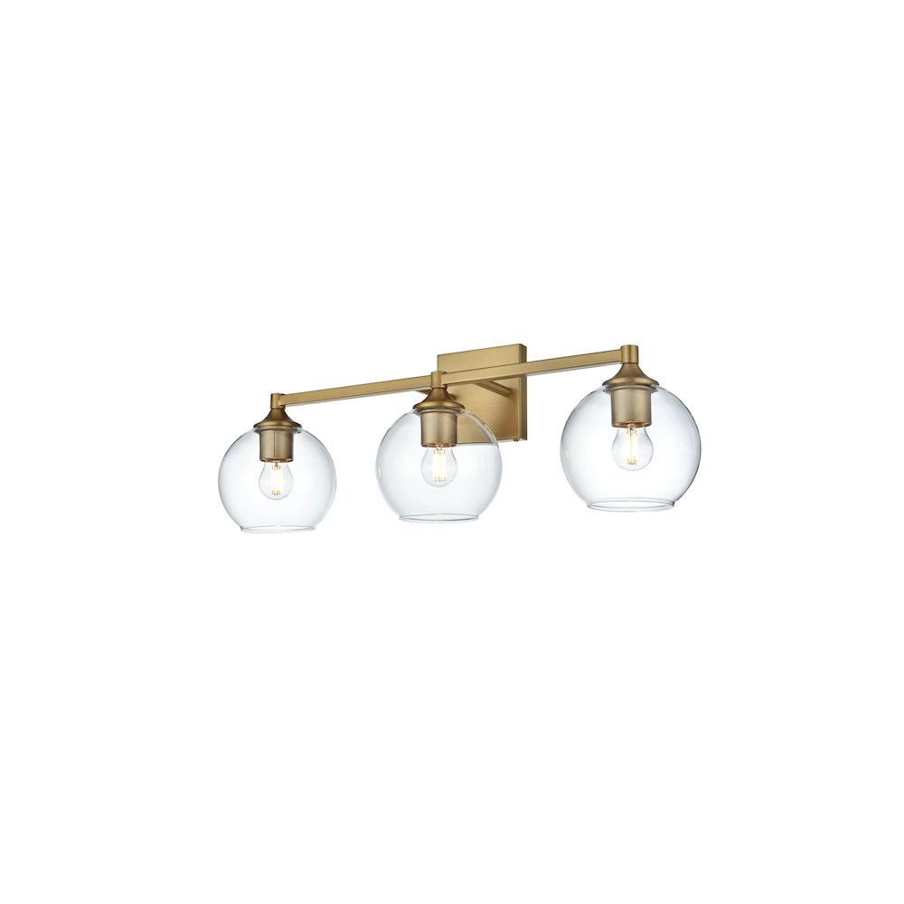 Eero 25 inch Wall Sconce in Satin Gold. Picture 3