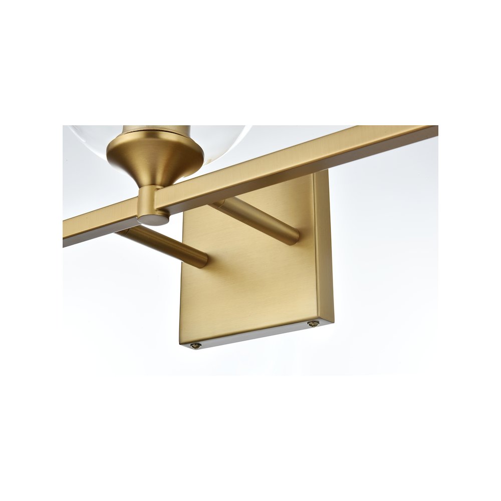 Eero 25 inch Wall Sconce in Satin Gold. Picture 5