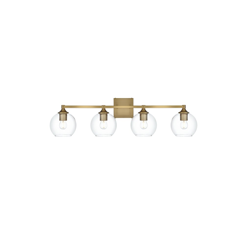 Eero 33 inch Wall Sconce in Satin Gold. Picture 1