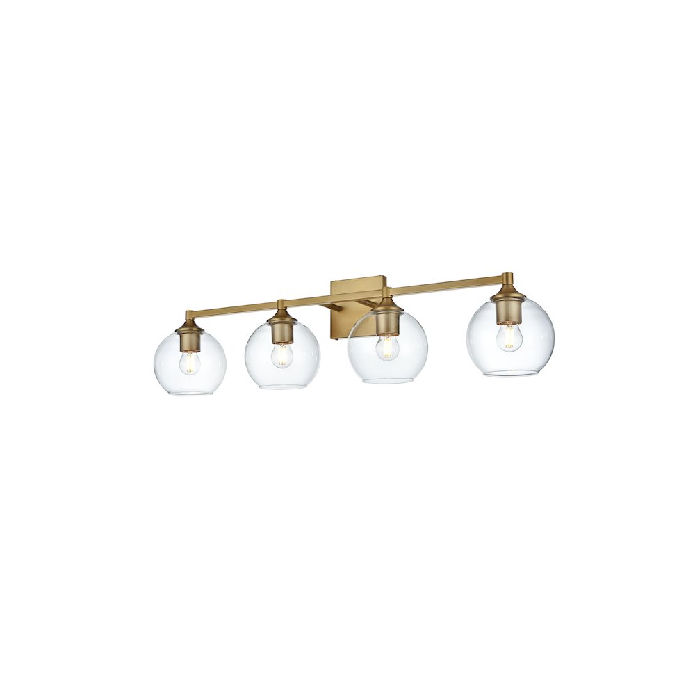 Eero 33 inch Wall Sconce in Satin Gold. Picture 3