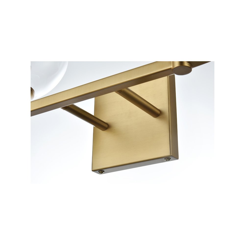 Eero 33 inch Wall Sconce in Satin Gold. Picture 5