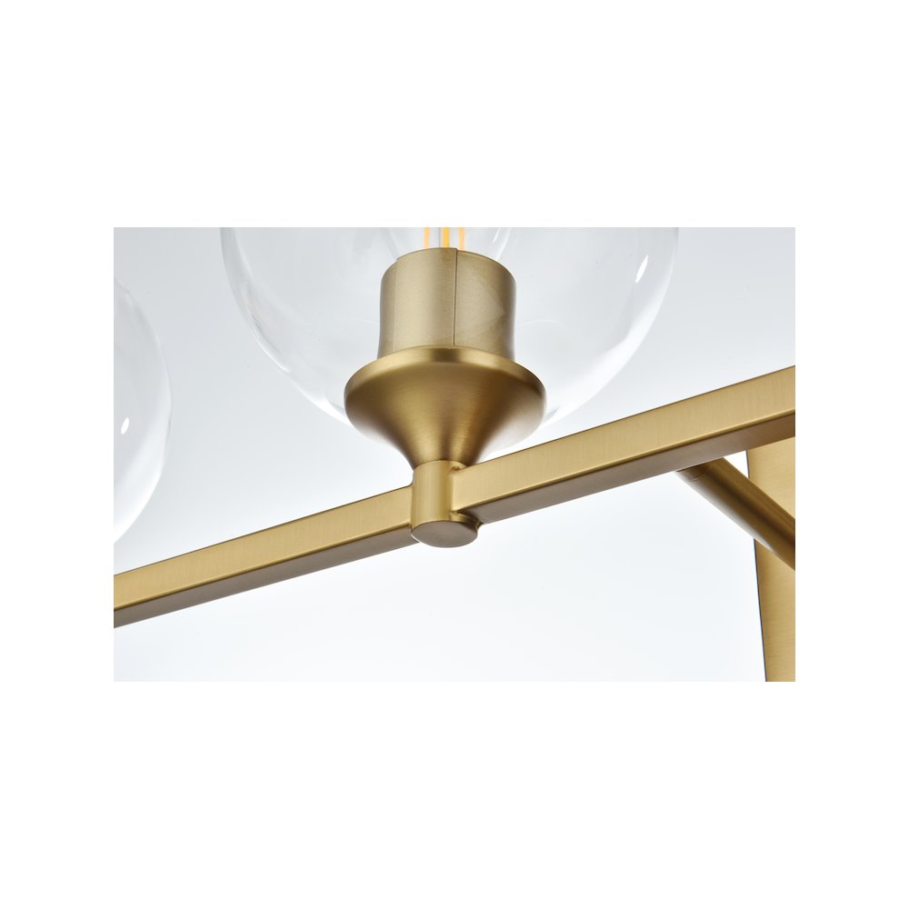 Eero 33 inch Wall Sconce in Satin Gold. Picture 6