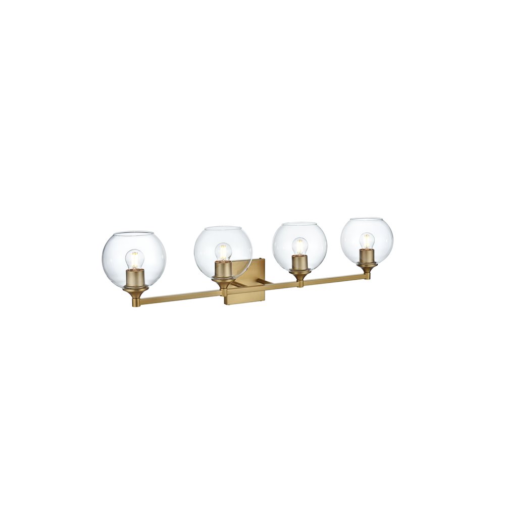 Eero 33 inch Wall Sconce in Satin Gold. Picture 8