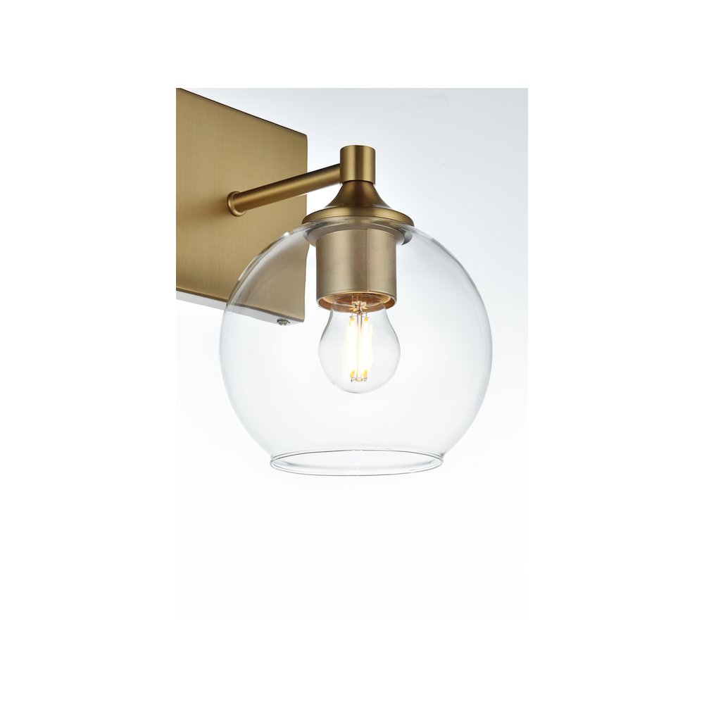 Eero 6 inch Wall Sconce in Satin Gold. Picture 4