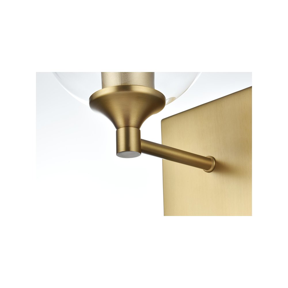 Eero 6 inch Wall Sconce in Satin Gold. Picture 5