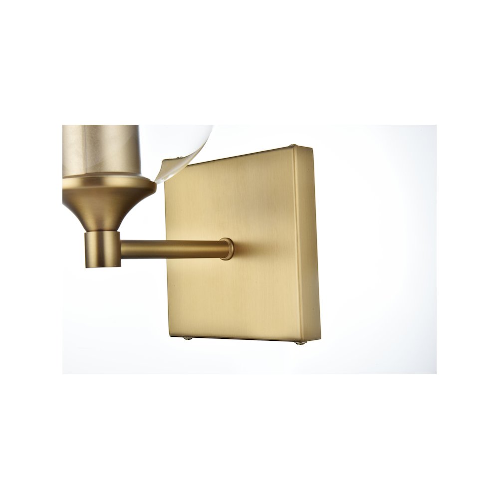 Eero 6 inch Wall Sconce in Satin Gold. Picture 6