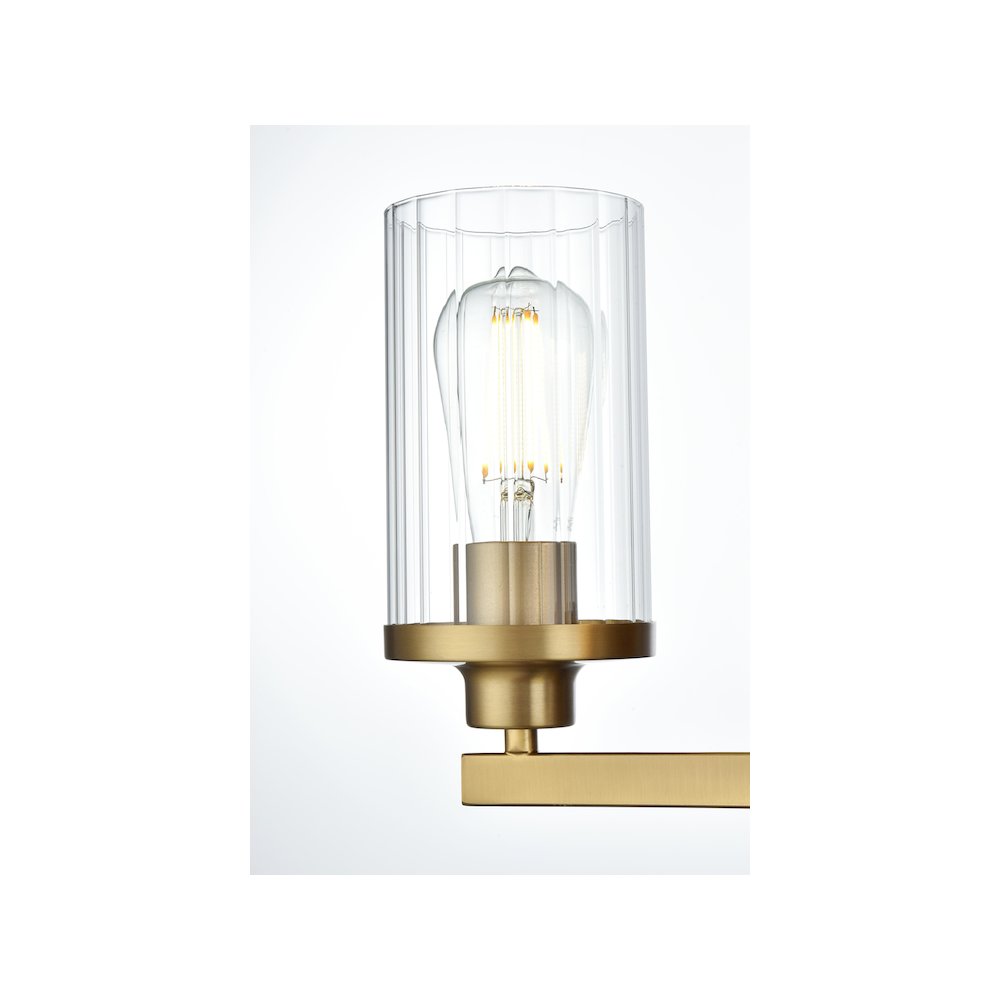 Thane 18 inch Wall Sconce in Satin Gold. Picture 4