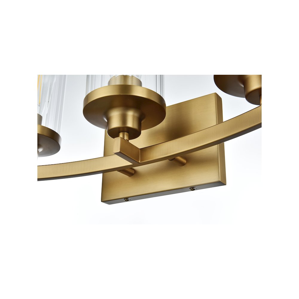 Thane 18 inch Wall Sconce in Satin Gold. Picture 5