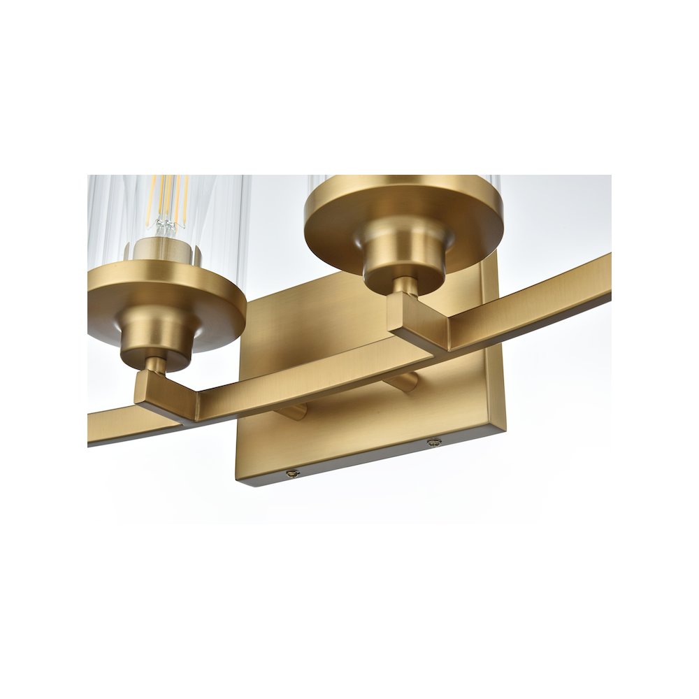 Thane 25 inch Wall Sconce in Satin Gold. Picture 4