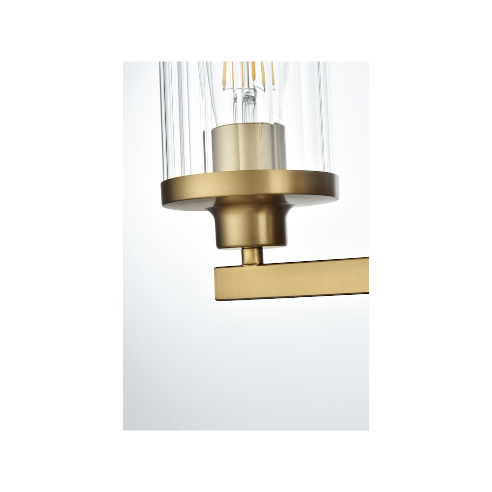 Thane 25 inch Wall Sconce in Satin Gold. Picture 6