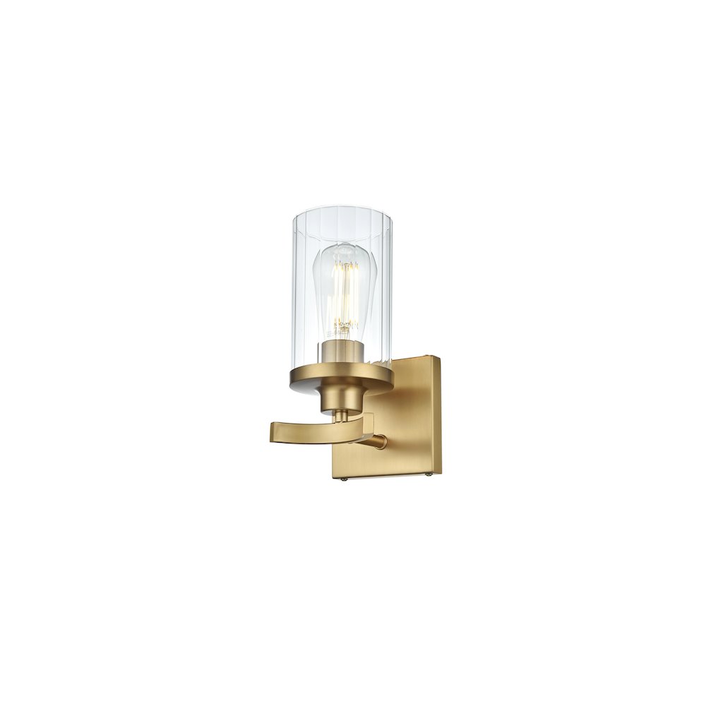 Thane 5 inch Wall Sconce in Satin Gold. Picture 3