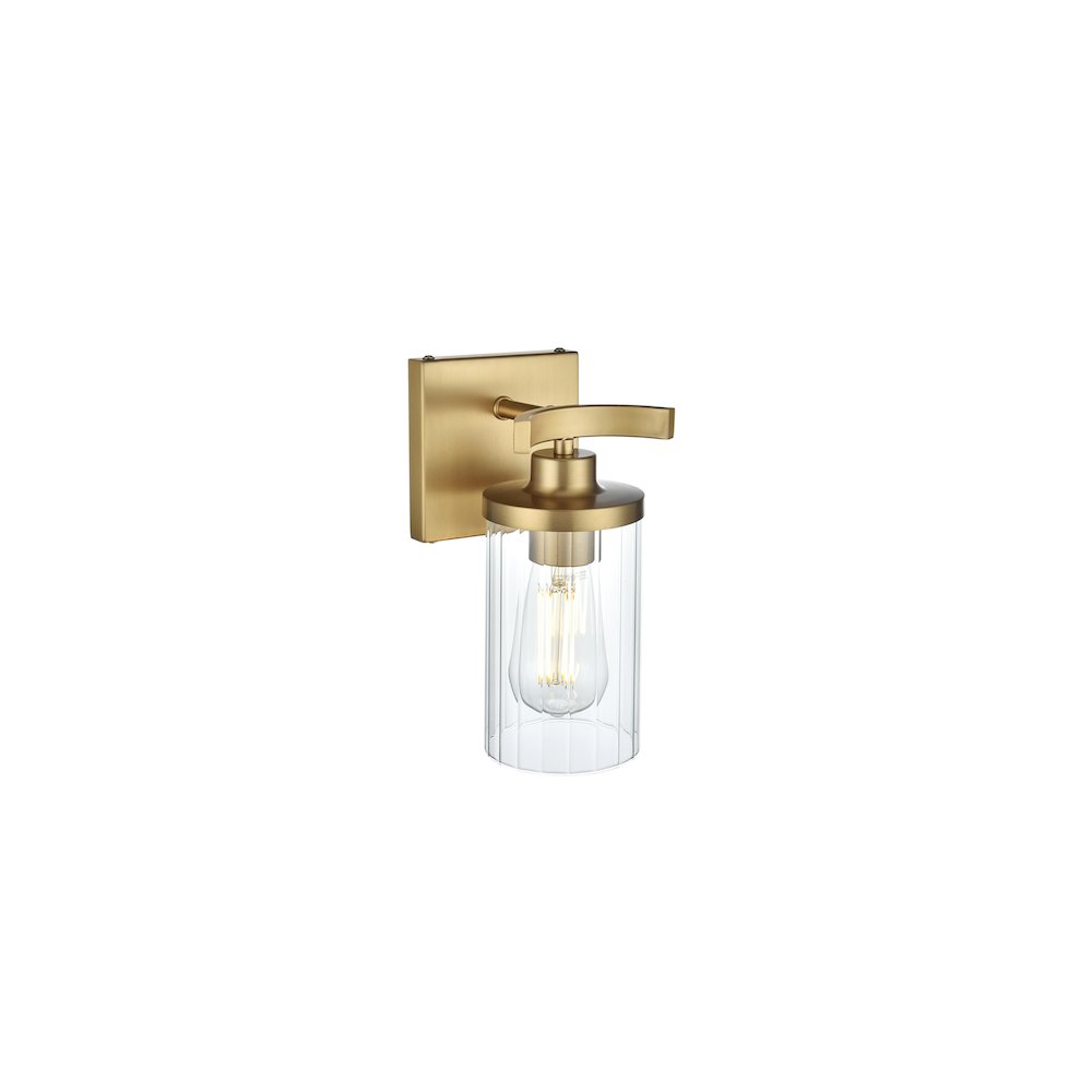 Thane 5 inch Wall Sconce in Satin Gold. Picture 8