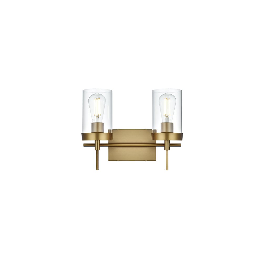 Taryin 14 inch Wall Sconce in Satin Gold. Picture 1