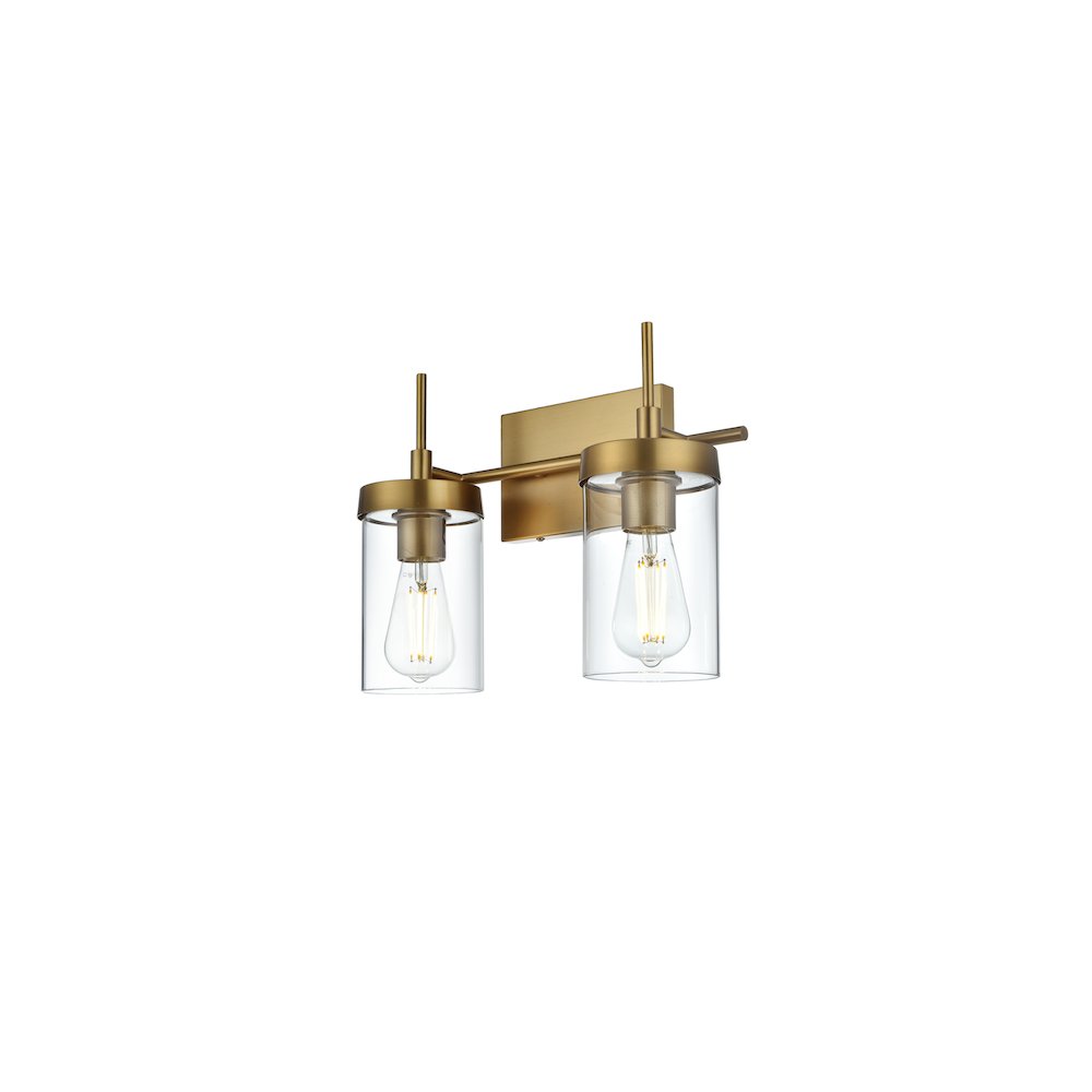 Taryin 14 inch Wall Sconce in Satin Gold. Picture 3
