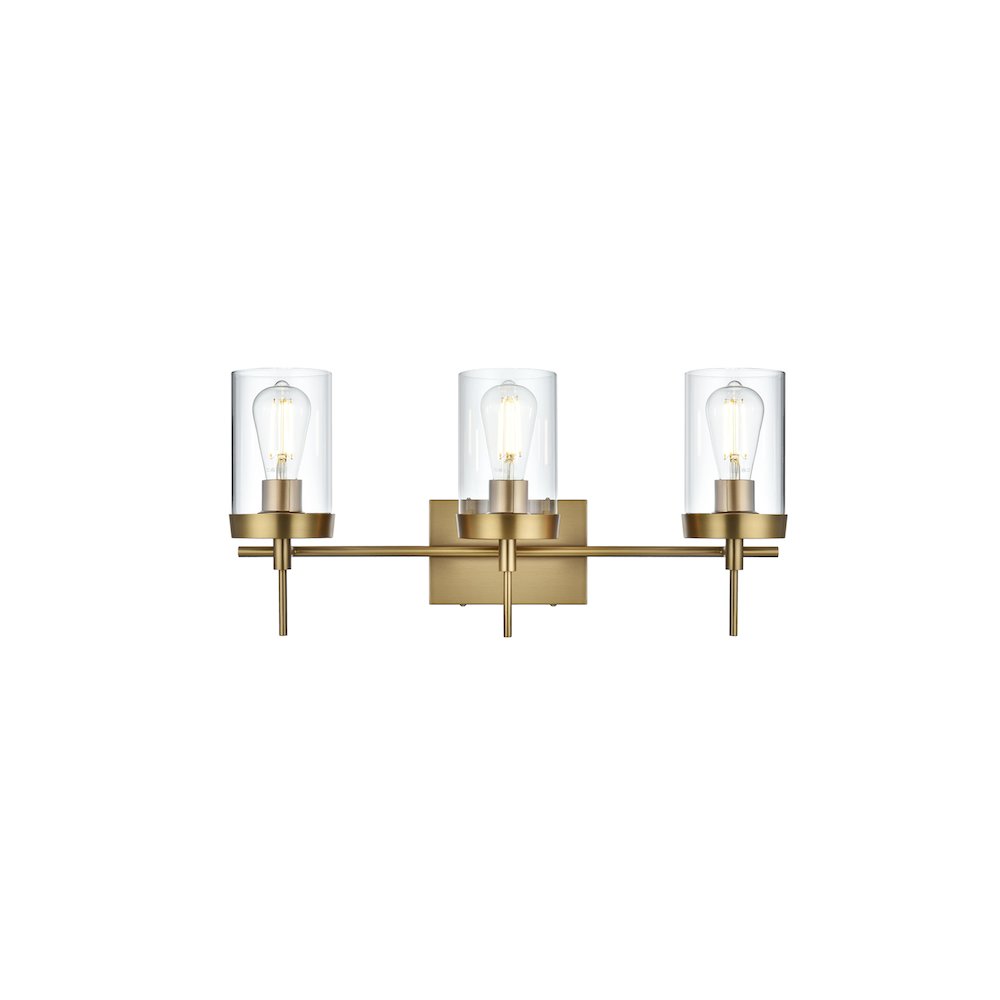 Taryin 24 inch Wall Sconce in Satin Gold. Picture 1