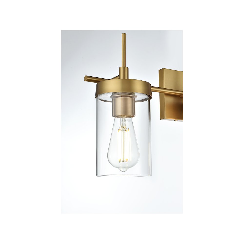 Taryin 24 inch Wall Sconce in Satin Gold. Picture 4