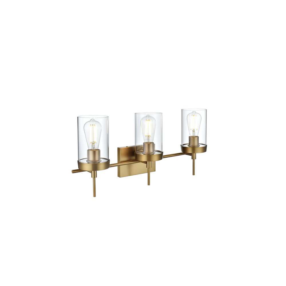 Taryin 24 inch Wall Sconce in Satin Gold. Picture 8