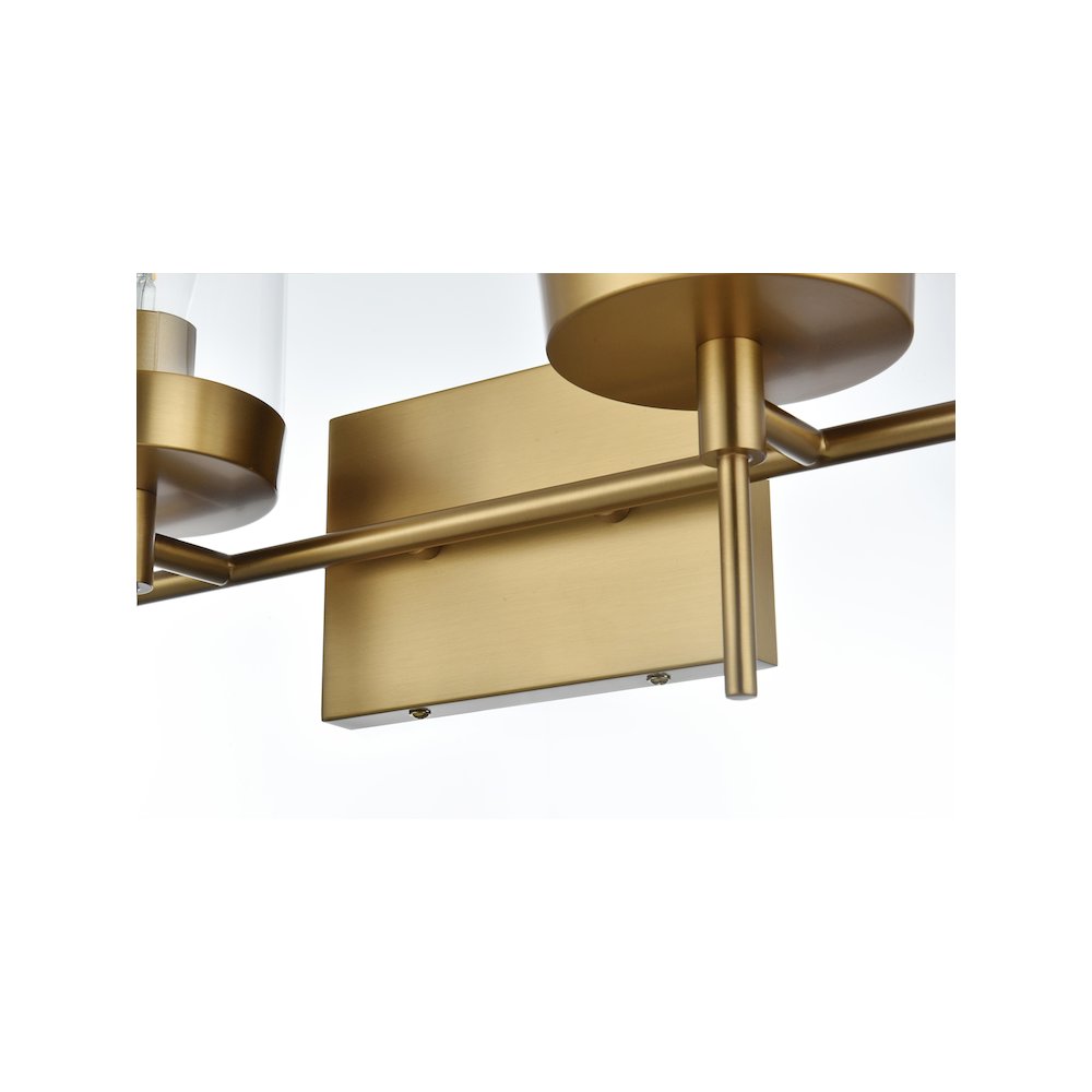 Taryin 32 inch Wall Sconce in Satin Gold. Picture 5