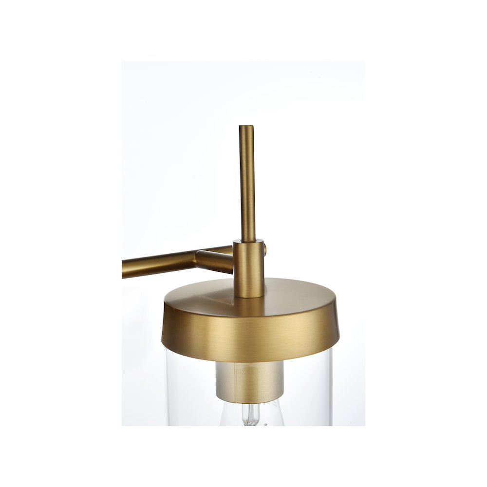 Taryin 32 inch Wall Sconce in Satin Gold. Picture 6