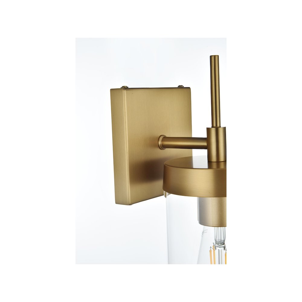 Taryin 4.5 inch Wall Sconce in Satin Gold. Picture 6