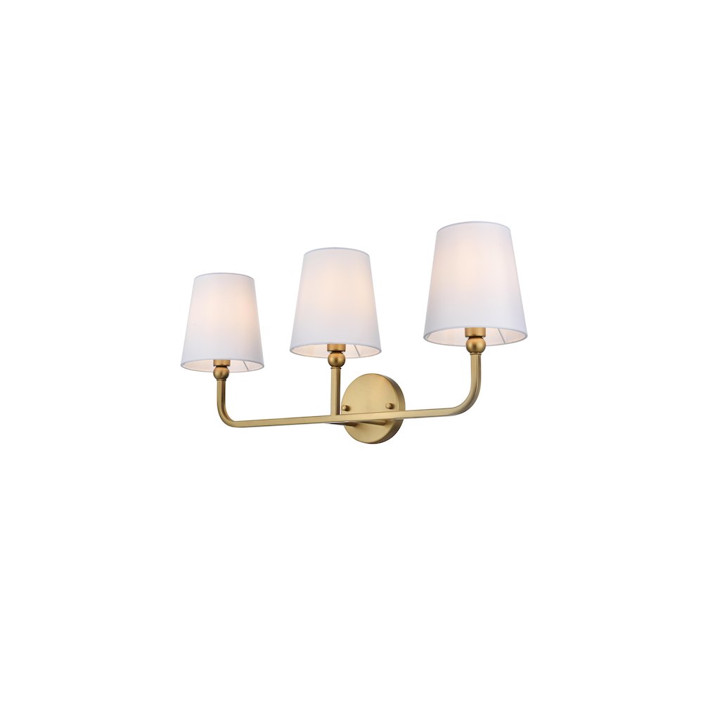 Senna 26 inch Wall Sconce in Satin Gold. Picture 3