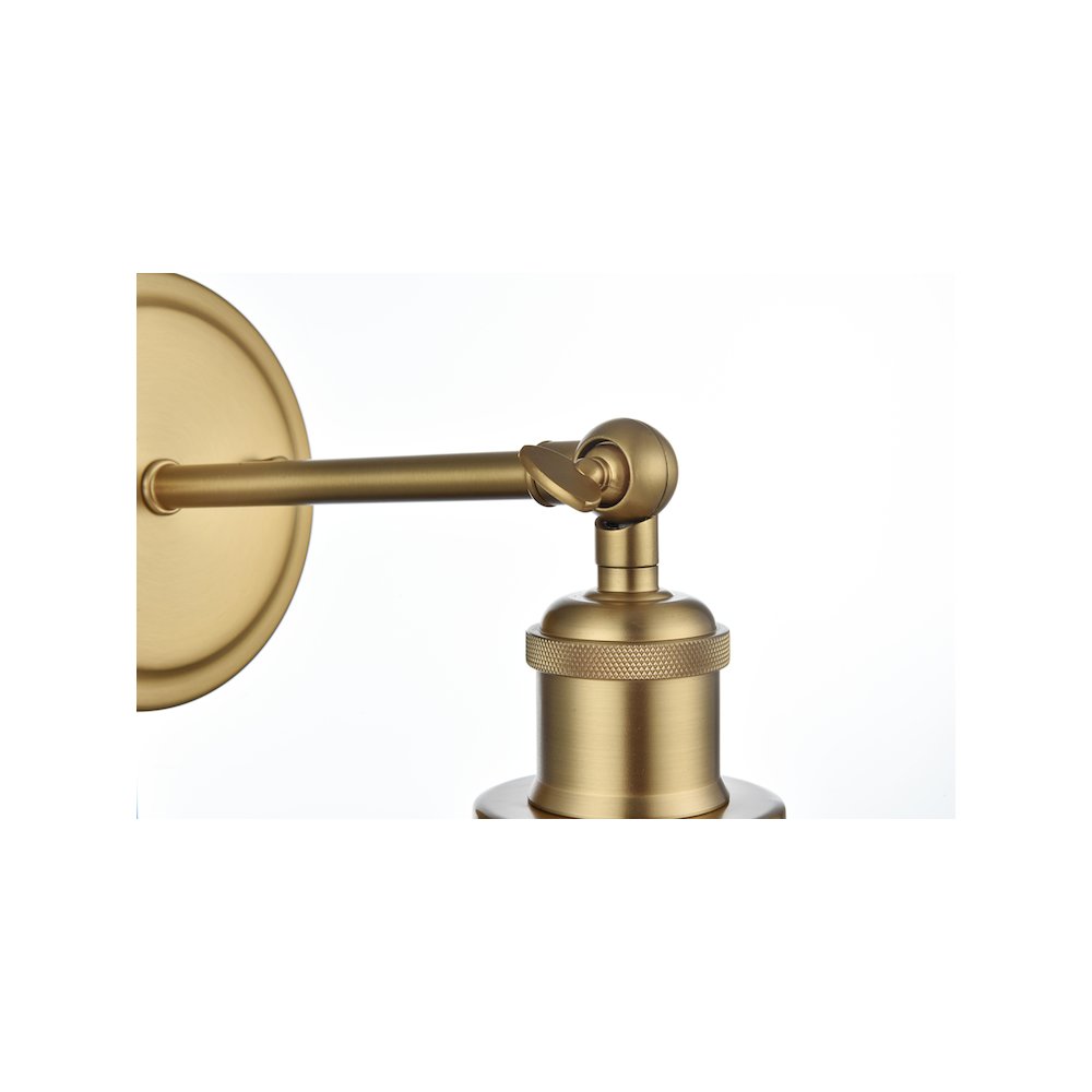 Vaman 7 inch Wall Sconce in Satin Gold. Picture 5