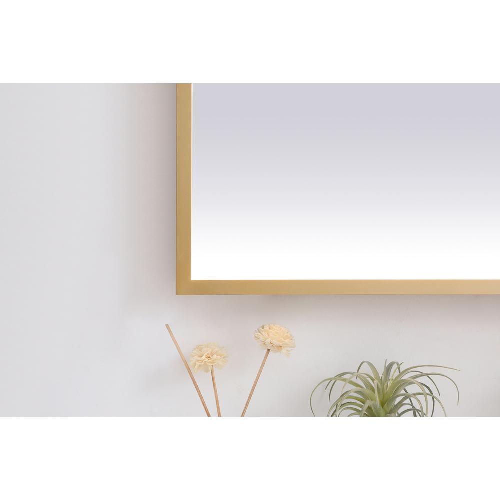 Pier 36x36 inch LED mirror with adjustable color temperature. Picture 5