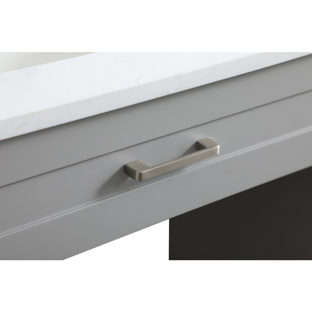54 Inch ADA Compliant Bathroom Vanity In Grey. Picture 12
