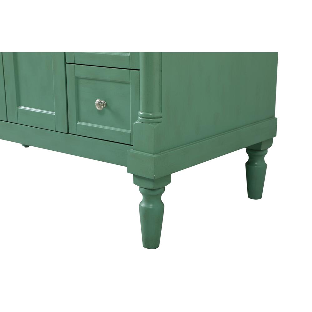 42 inch Single Bathroom vanity in vintage mint. Picture 13